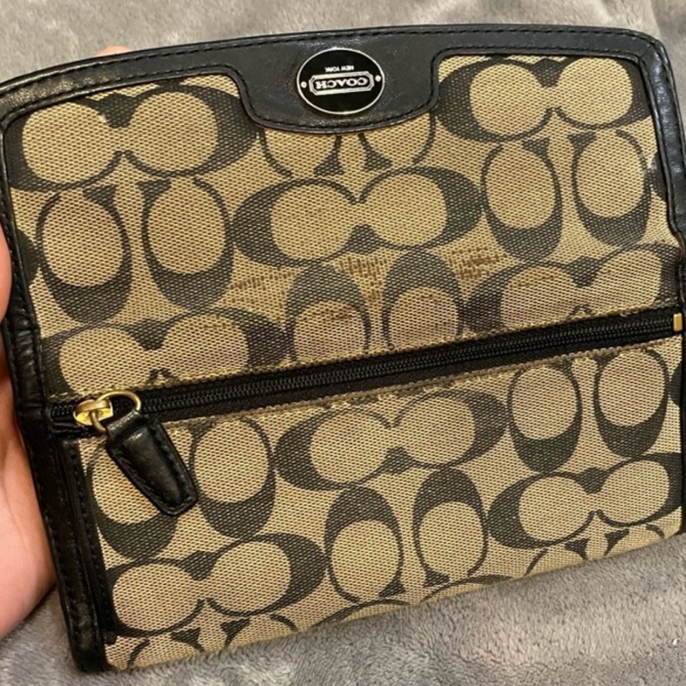 Vintage Coach Long Wallet GUC